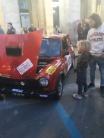 Rally dei Laghi piazza Monte Grappa