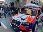 Rally dei Laghi piazza Monte Grappa