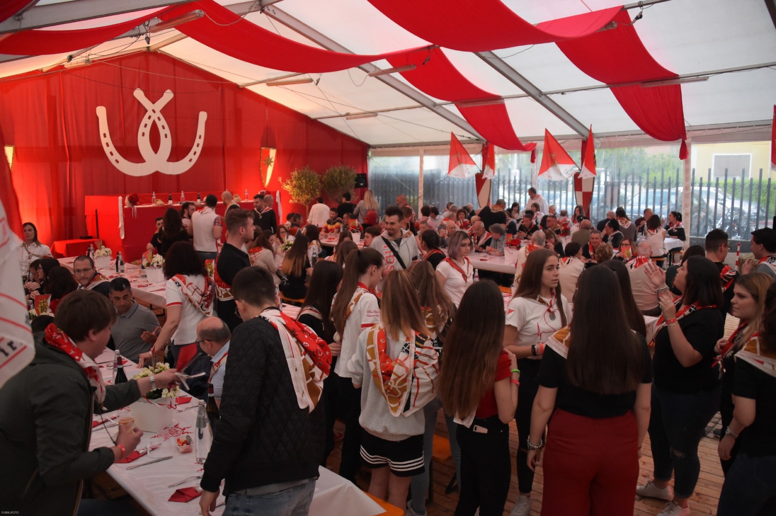 San Bernardino, la festa in via Somalia