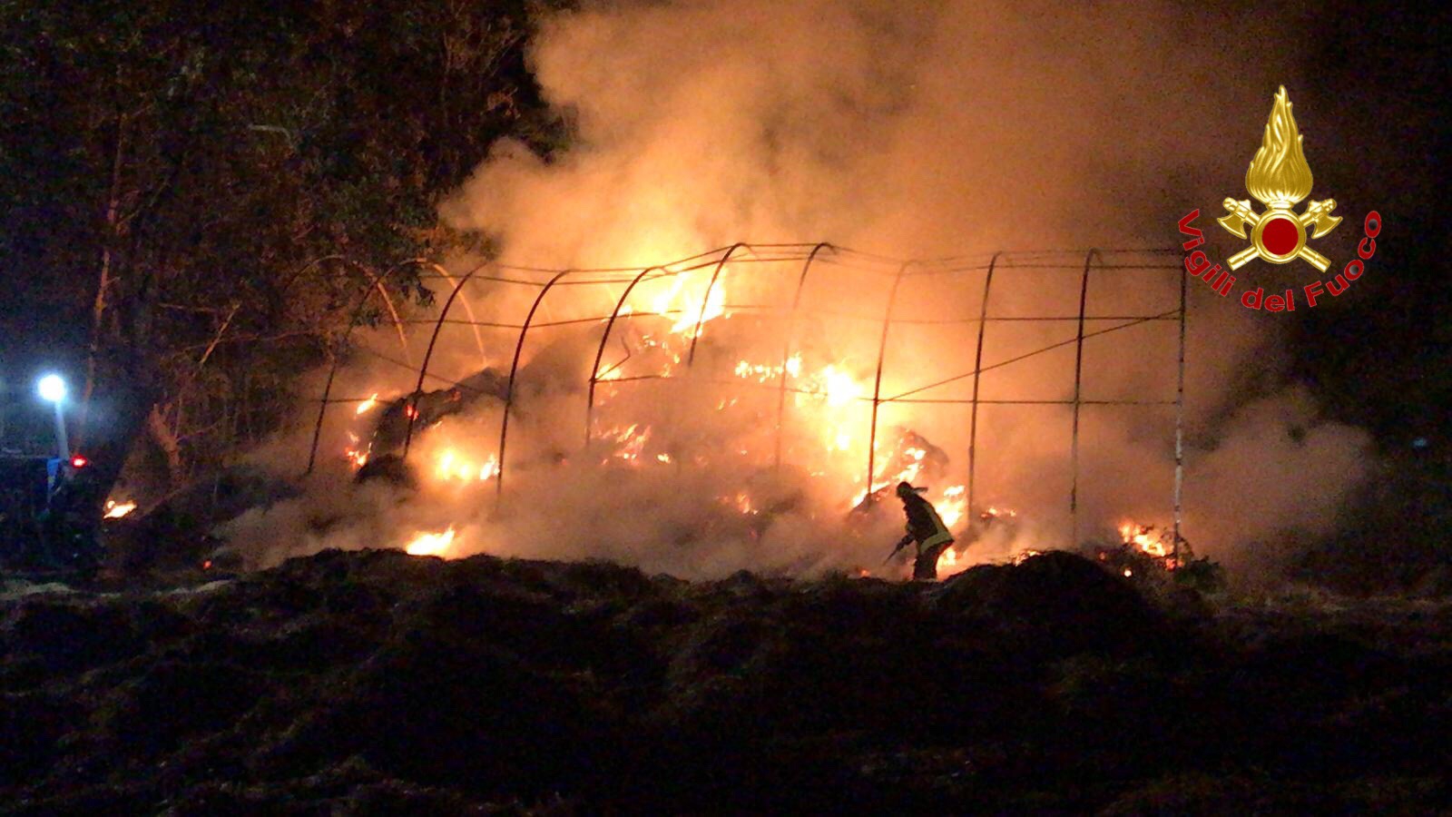 Incendio Fagnano Olona