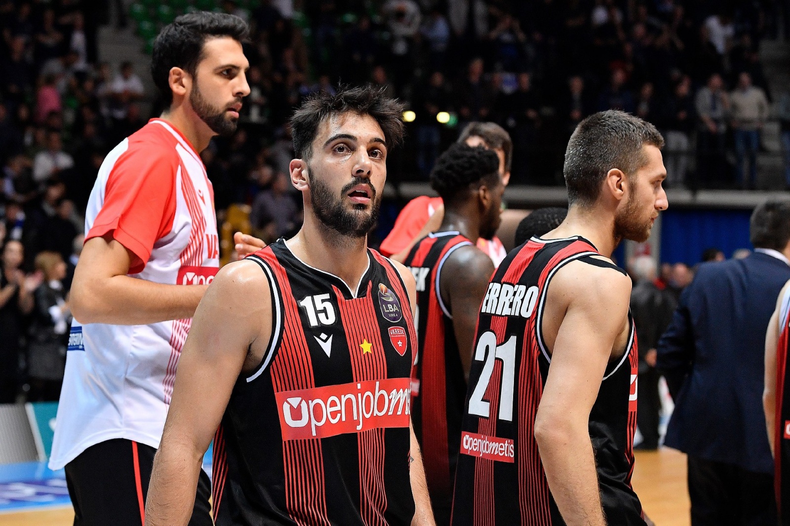 Matteo Tambone Delusione Acqua S. Bernardo Cantu - Openjobmetis Varese Basket Serie A LBA 2019/2020 Desio 08 December 2019 Foto Mattia Ozbot / Ciamillo-Castoria