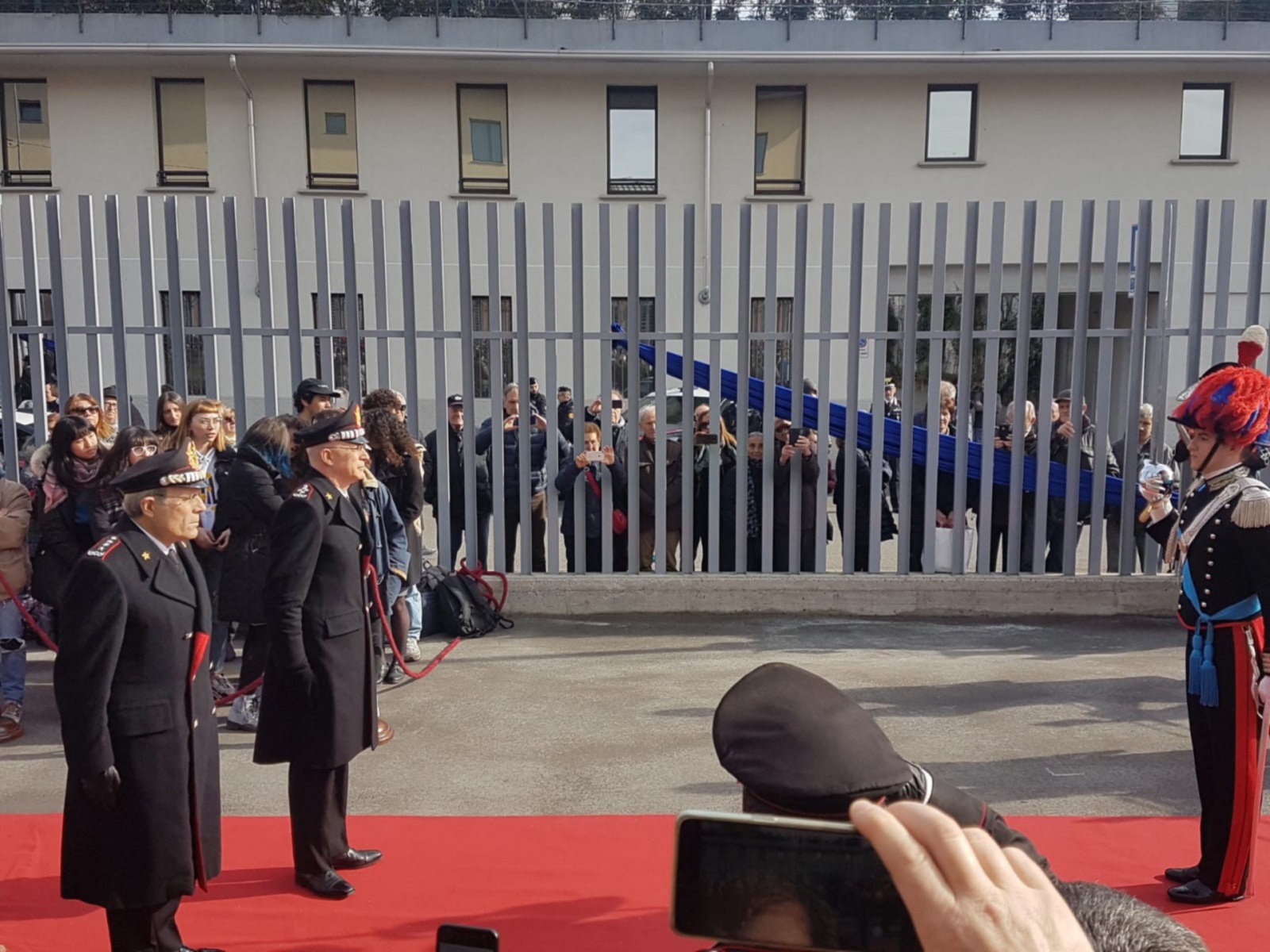 Busto Arsizio caserma carabinieri