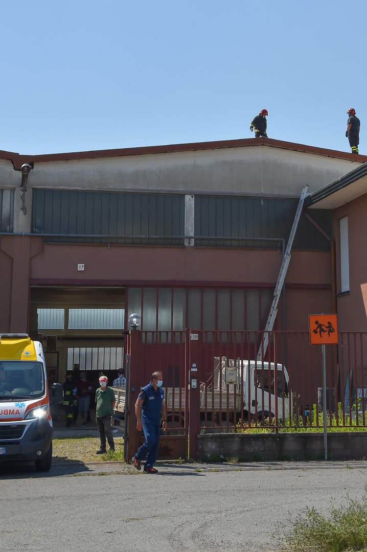 Cuggiono Infortunistico precipitato in. via 4 novembre 24 06 2020