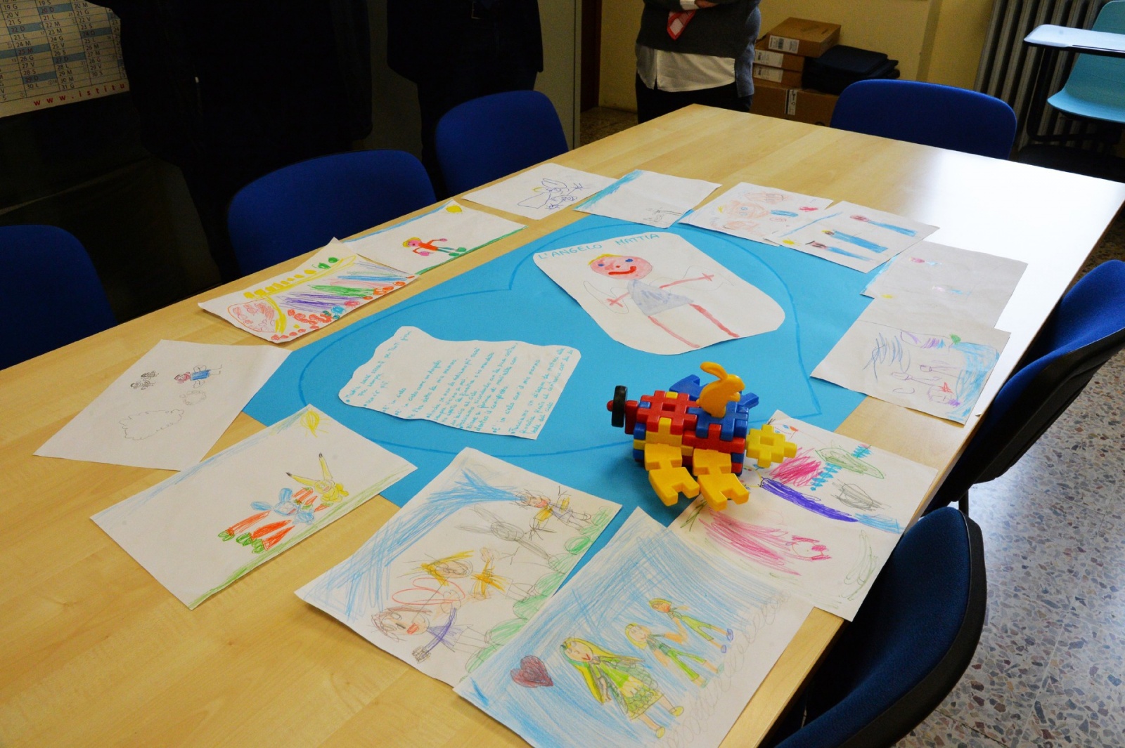 Vedano Olona, i disegni per l'angelo Mattia