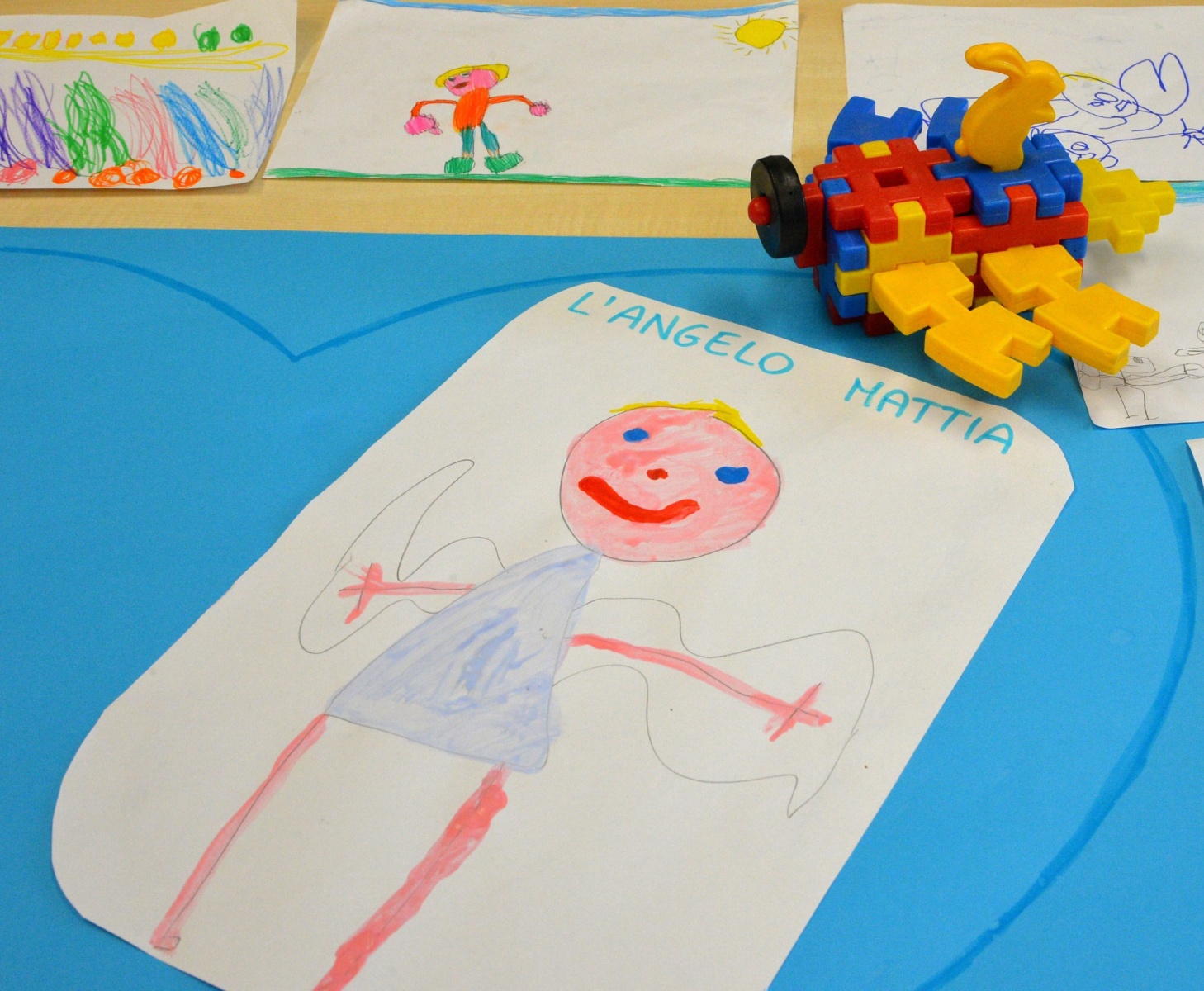 Vedano Olona, i disegni per l'angelo Mattia