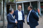 Mauro Morello ed Ennio Imperatore in campo per il candidato sindaco Matteo Bianchi