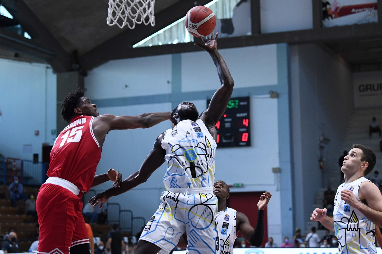 Ismael Sanogo Vanoli Cremona - Openjobmetis Pallacanestro Varese Discovery+ Supercoppa 2021 - Fase a Gironi LBA Legabasket Serie A UnipolSAI 2021/2022 Cremona, 06/09/2021 Foto M.Ceretti / Ciamillo-Castoria