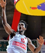 VARESE BASKET SUPERCOPPA 2021 OPENJOBMETIS VARESE - DINAMO SASSARI NELLA FOTO EGBUNU