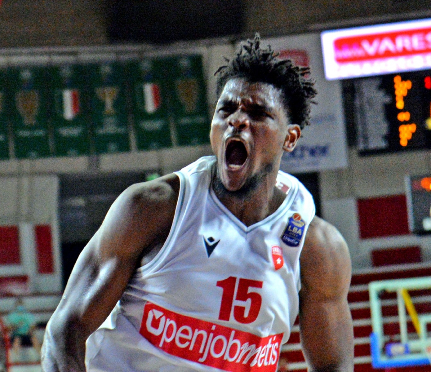 VARESE BASKET SUPERCOPPA 2021 OPENJOBMETIS VARESE - DINAMO SASSARI NELLA FOTO EGBUNU