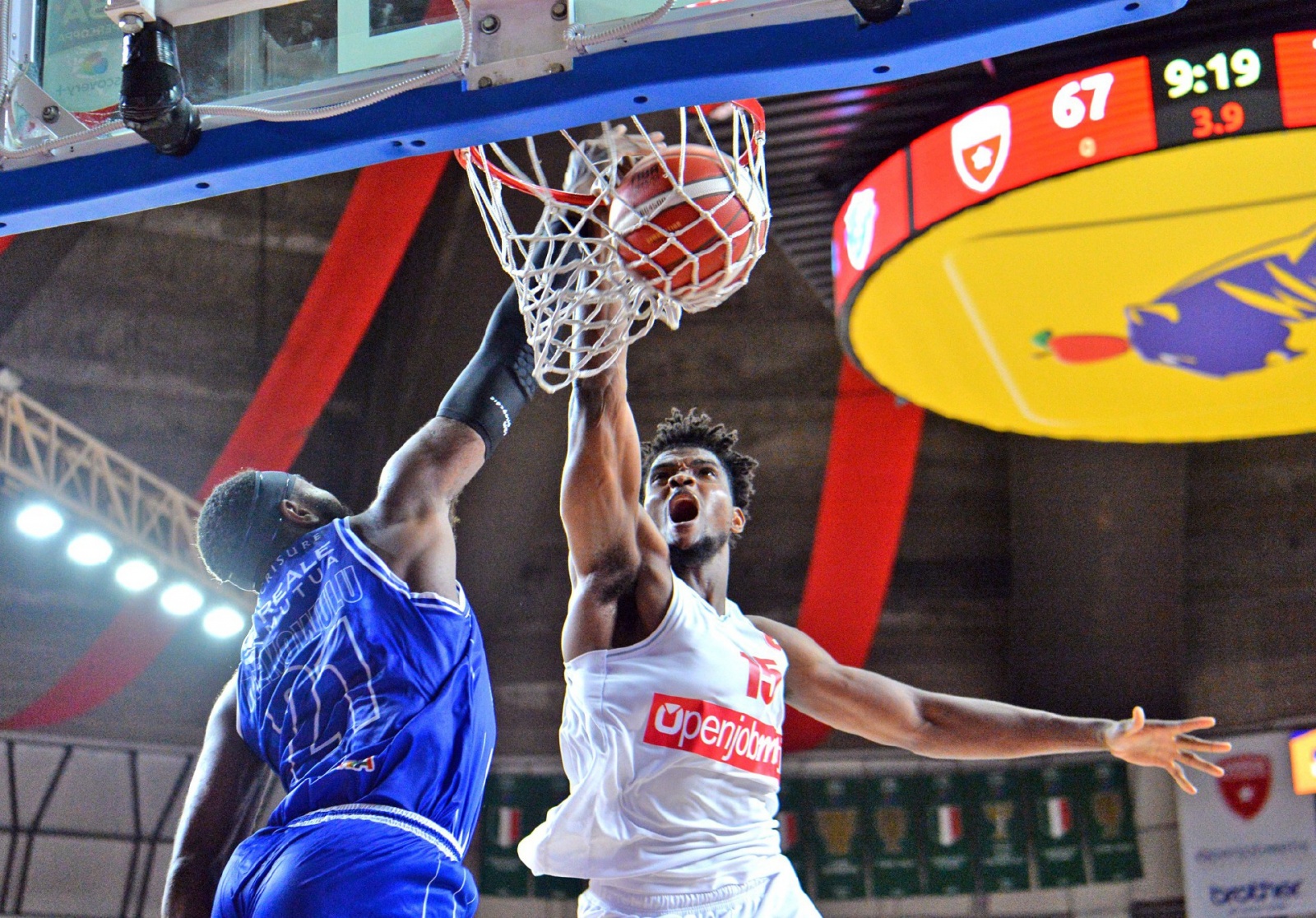 VARESE BASKET SUPERCOPPA 2021 OPENJOBMETIS VARESE - DINAMO SASSARI NELLA FOTO EGBUNU