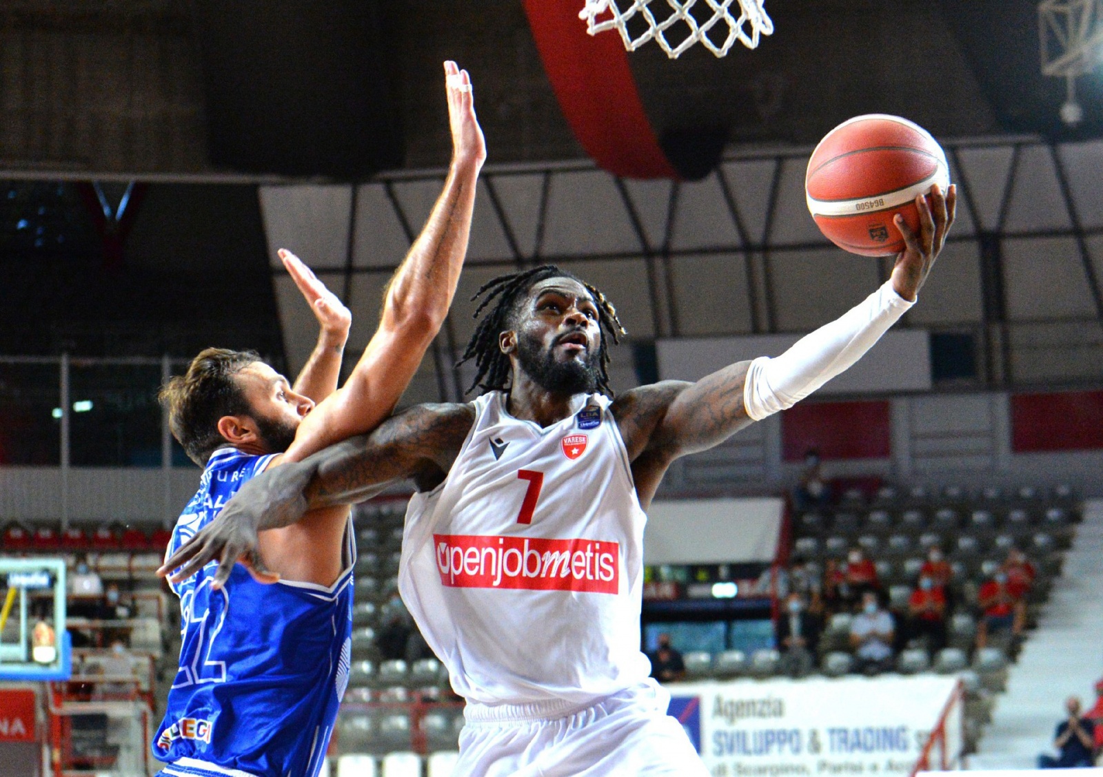 VARESE BASKET SUPERCOPPA 2021 OPENJOBMETIS VARESE - DINAMO SASSARI NELLA FOTO BEANE