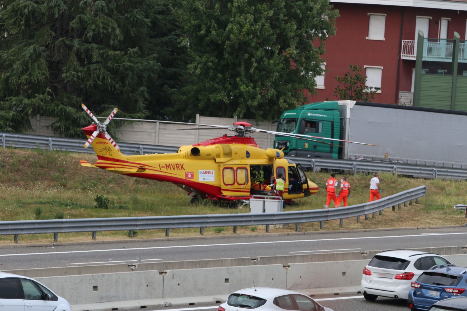UBOLDO ORIGGIO INCIDENTE AUTOSTRADA SARONNO ORIGGIO UBOLDO