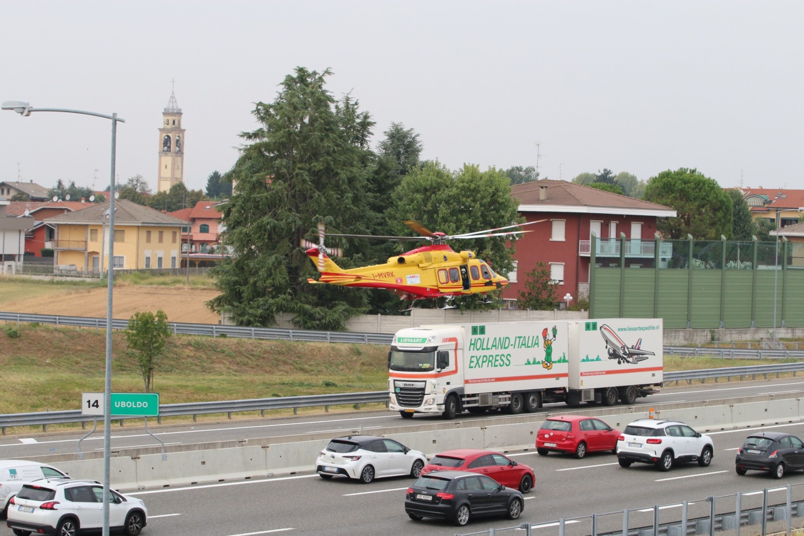 UBOLDO ORIGGIO INCIDENTE AUTOSTRADA SARONNO ORIGGIO UBOLDO