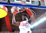 VARESE BASKET SUPERCOPPA OPENJOBMETIS VARESE-VANOLI CREMONA NELLA FOTO EGBUNU
