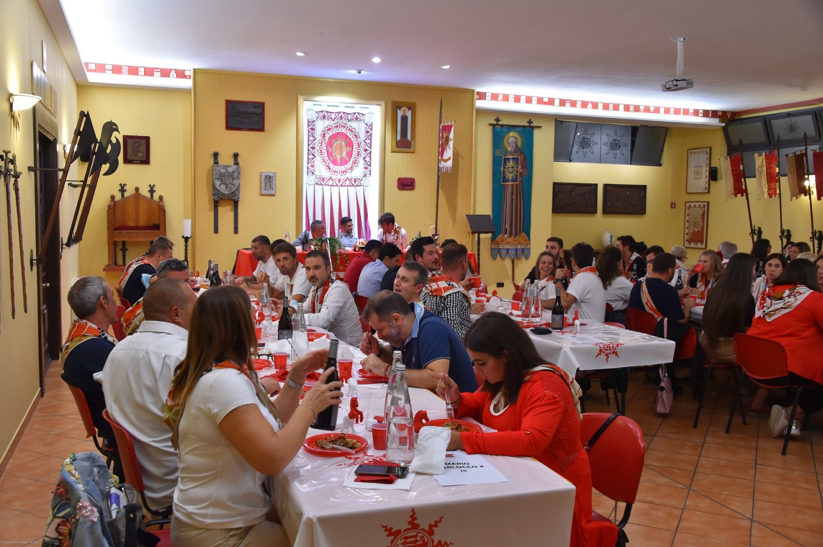 Legnano palio cene con i fantini 17 09 2021