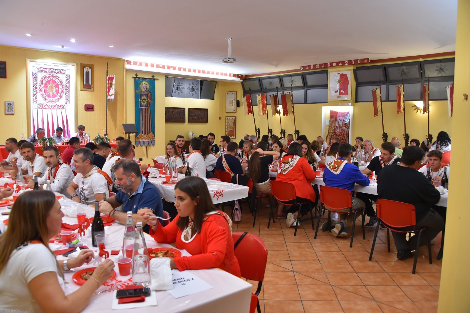 Legnano palio cene con i fantini 17 09 2021