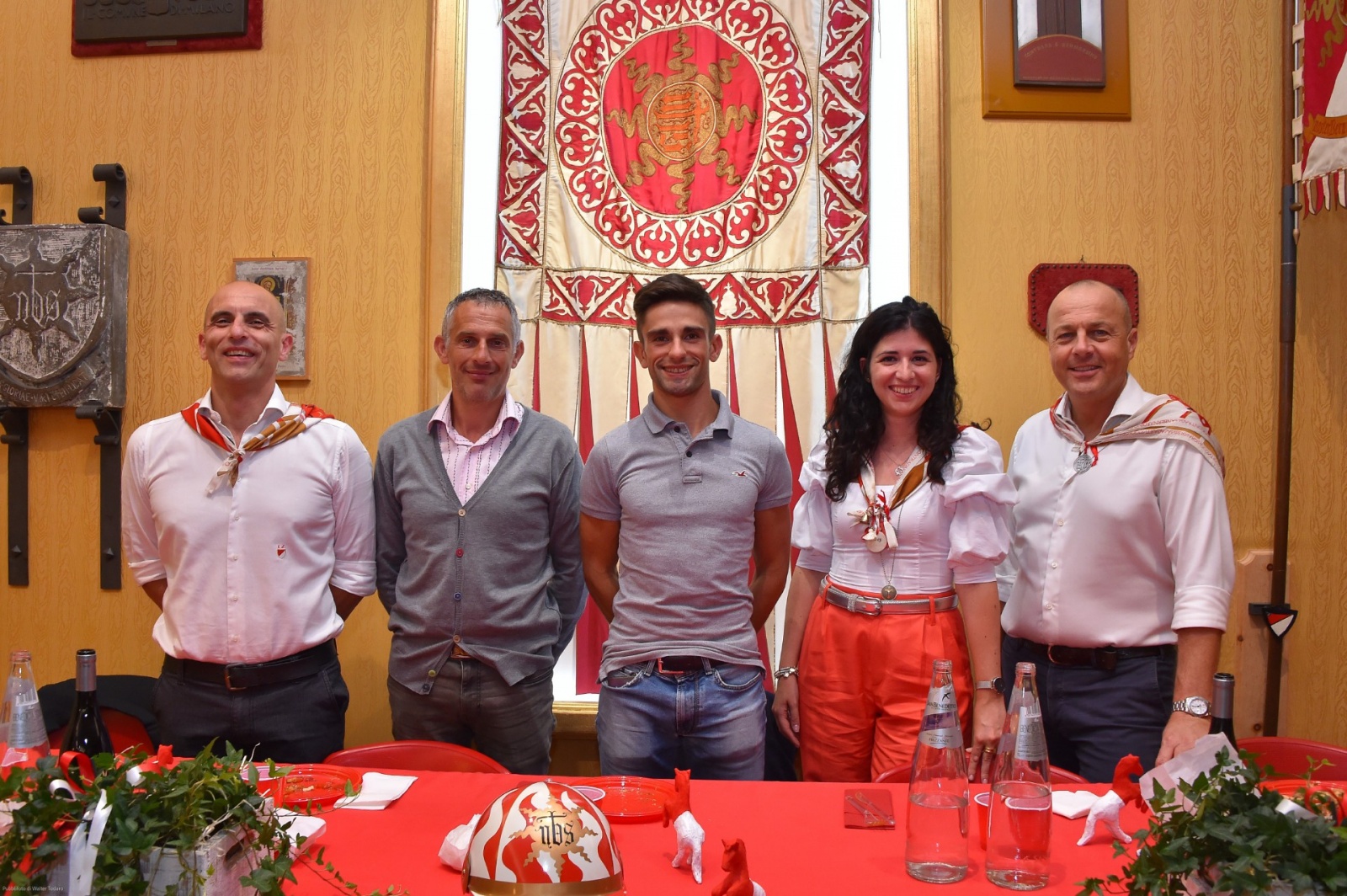 Legnano palio cene con i fantini 17 09 2021