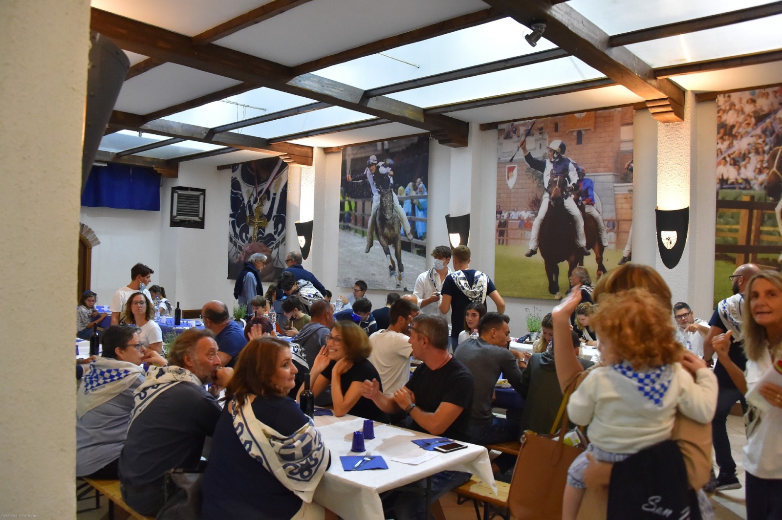 Legnano palio cene con i fantini 17 09 2021