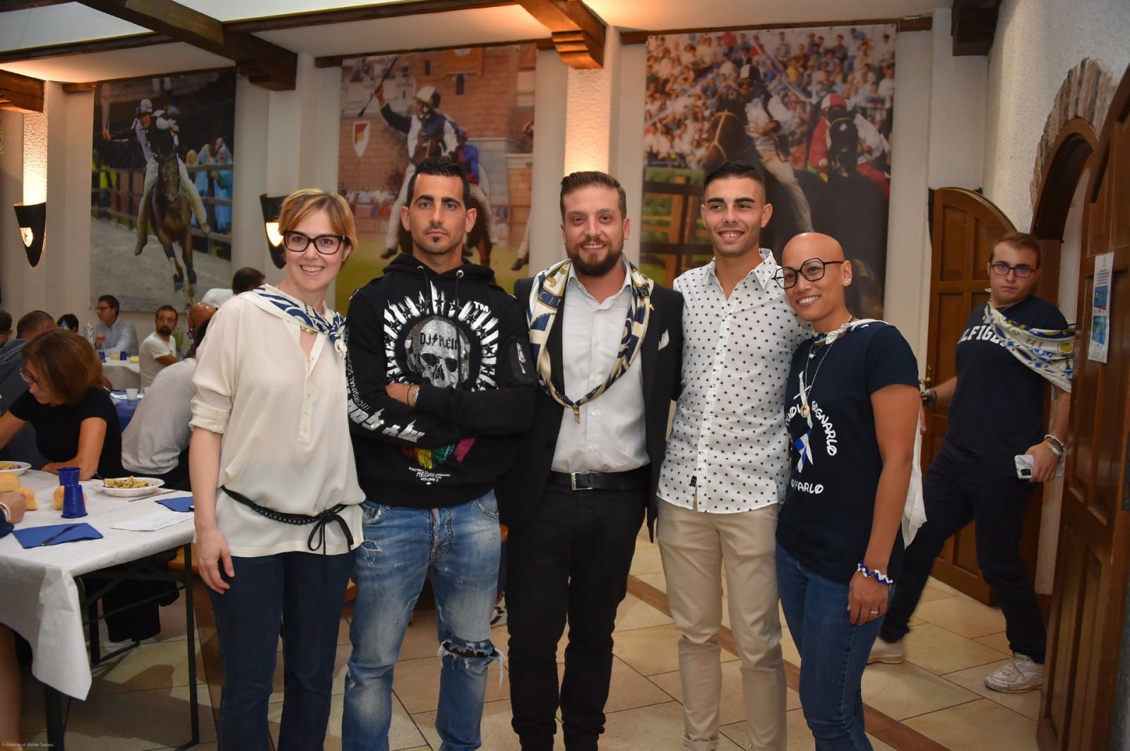 Legnano palio cene con i fantini 17 09 2021