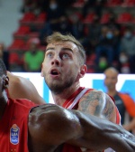VARESE BASKET OPENJOBMETIS VARESE-OLIMPIA MILANO NELLA FOTO SOROKAS