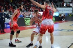 VARESE BASKET OPENJOBMETIS VARESE-OLIMPIA MILANO NELLA FOTO DE NICOLAO