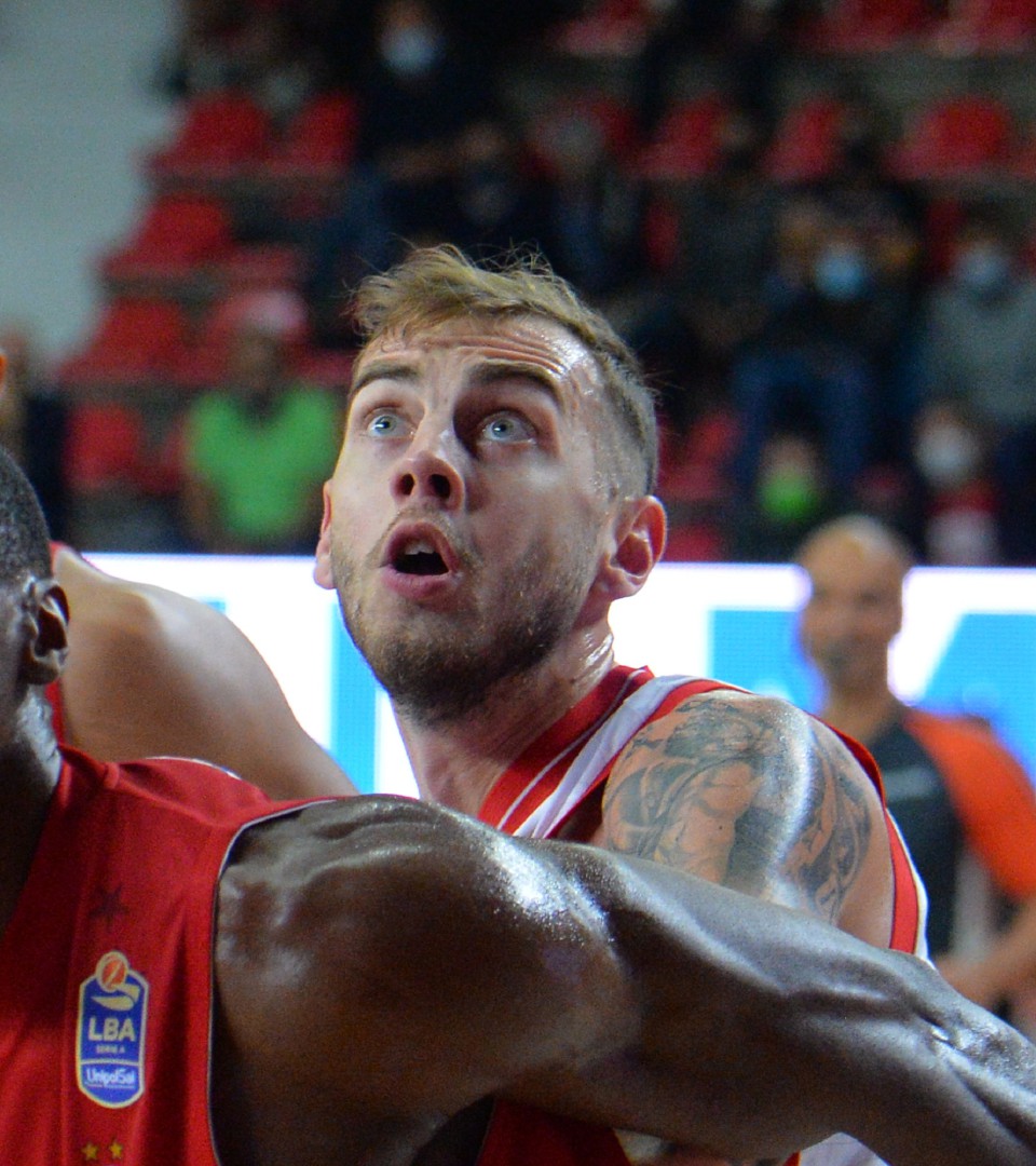 VARESE BASKET OPENJOBMETIS VARESE-OLIMPIA MILANO NELLA FOTO SOROKAS