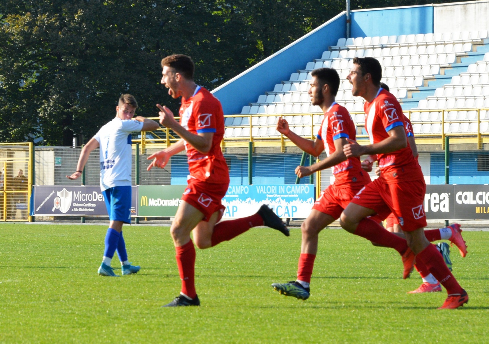 SESTO SAN GIOVANNI PRO SESTO PRO PATRIA ELLA FOTO SAPORETTI ESULTANZA