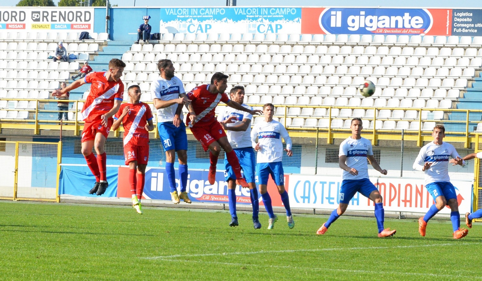 SESTO SAN GIOVANNI PRO SESTO PRO PATRIA ELLA FOTO SAPORETTI IL SUO GOL