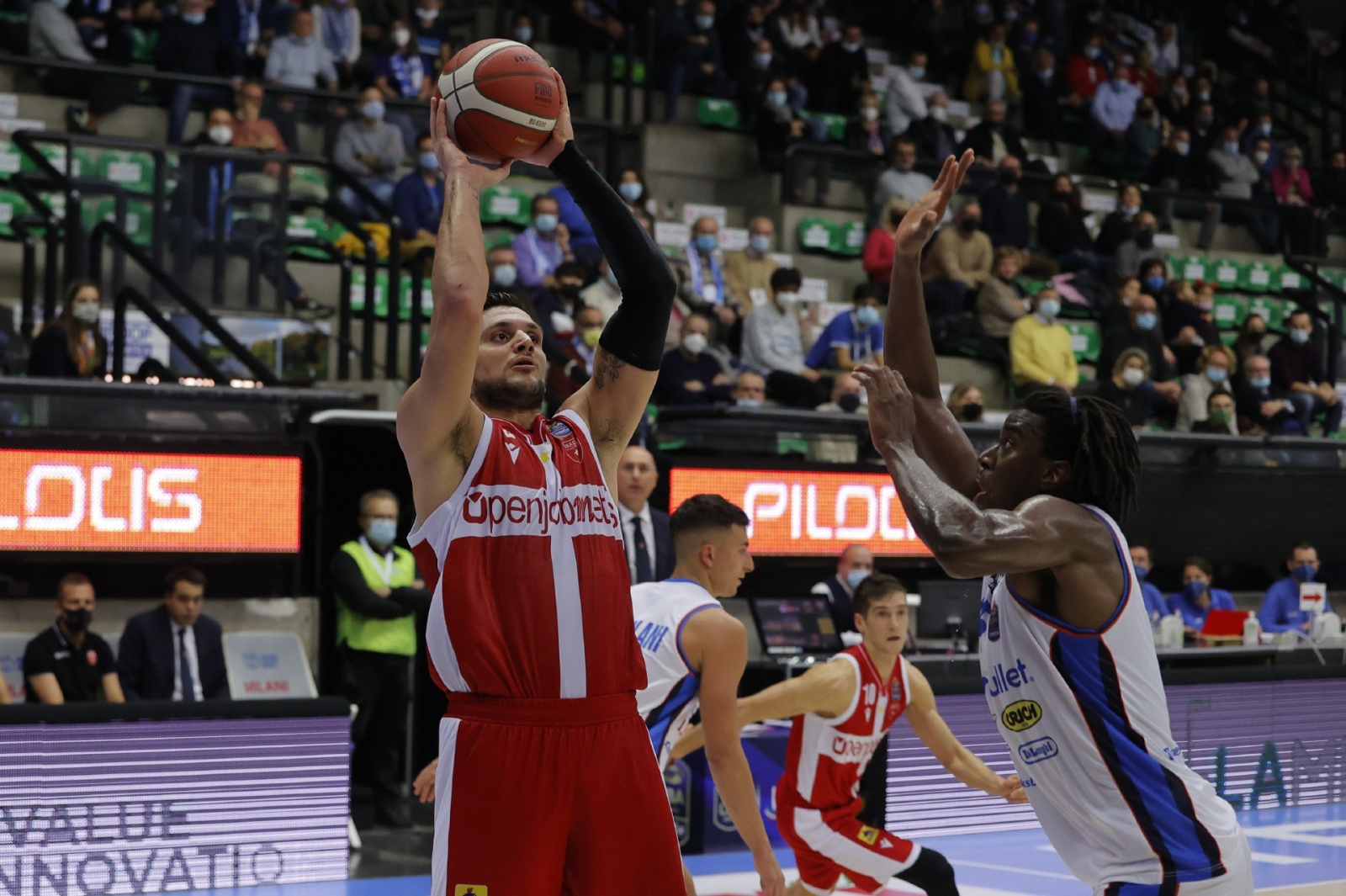 Gentile Alessandro Nutribullet Treviso - Openjobmetis Varese Lega Basket Serie A 2021/22 Treviso, 31/10/2021 Foto Sergio Mazza / Ciamillo-Castoria