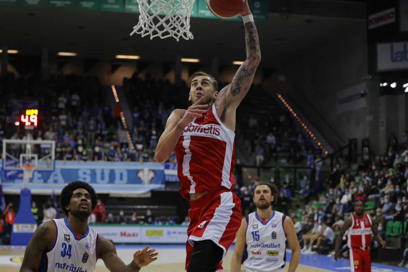 Sorokas Paulus Nutribullet Treviso - Openjobmetis Varese Lega Basket Serie A 2021/22 Treviso, 31/10/2021 Foto Sergio Mazza / Ciamillo-Castoria