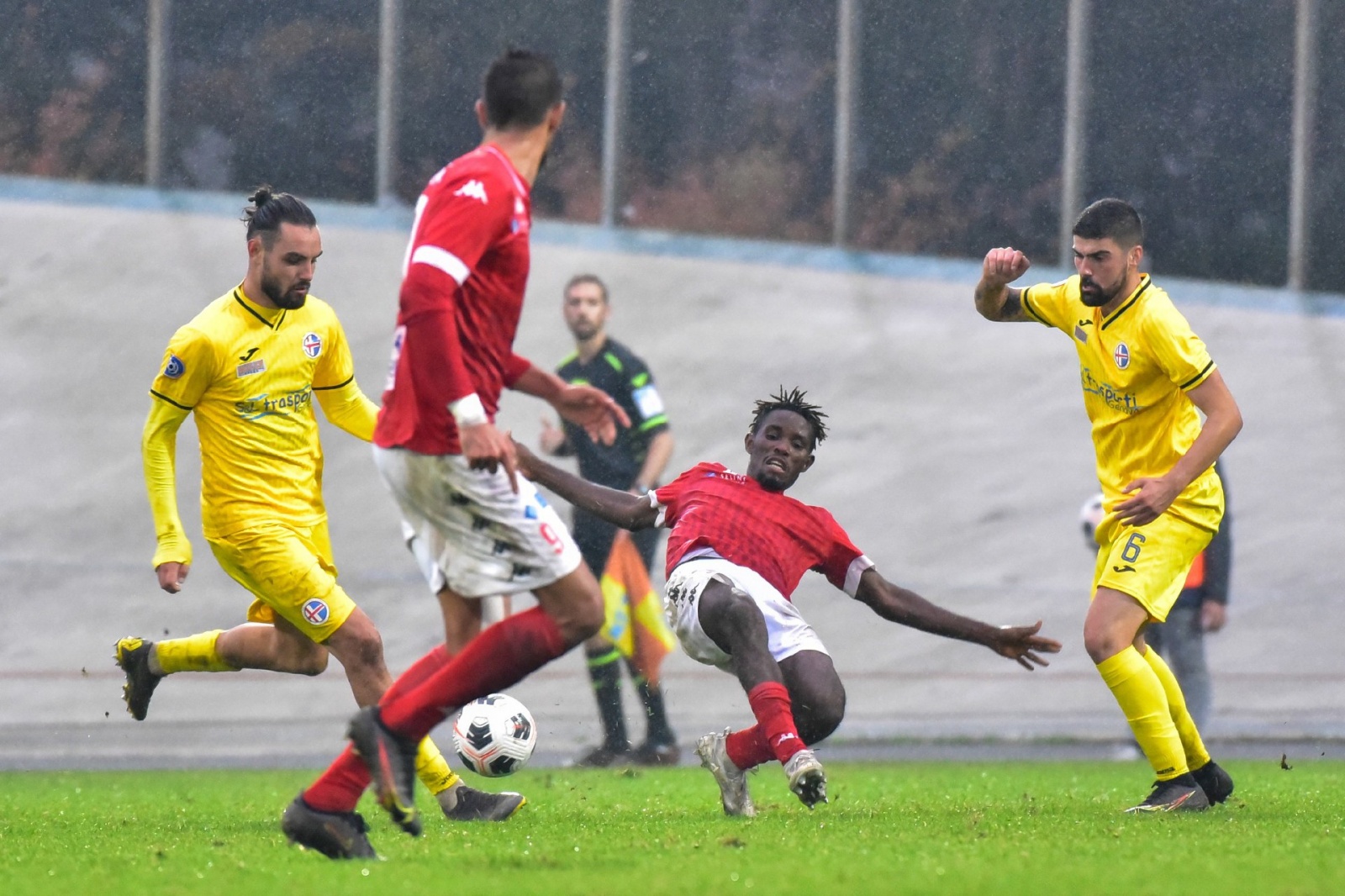 VARESE CALCIO SERIE D CITTA’ DI VARESE VS. LIGORNA NELLA FOTO KENNETH MAMAH