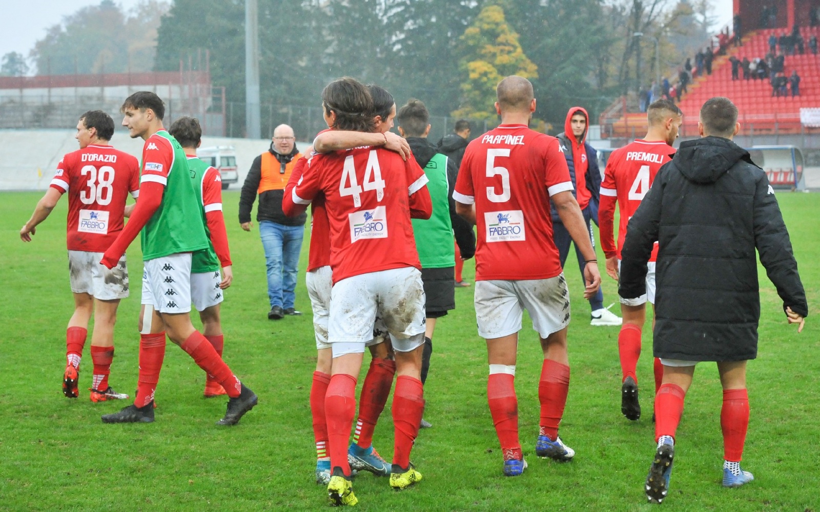 VARESE CALCIO SERIE D CITTA’ DI VARESE VS. LIGORNA NELLA FOTO ESULTANZA VARESE