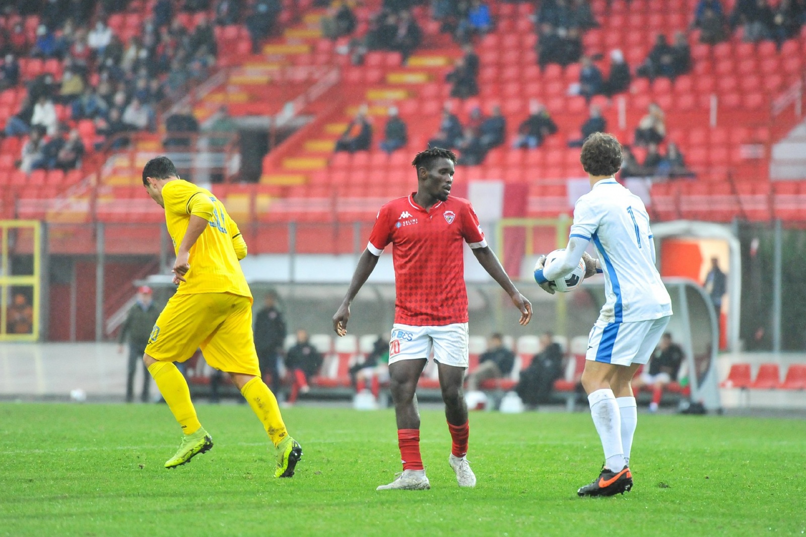 VARESE CALCIO SERIE D CITTA’ DI VARESE VS. LIGORNA NELLA FOTO KENNETH MAMAH