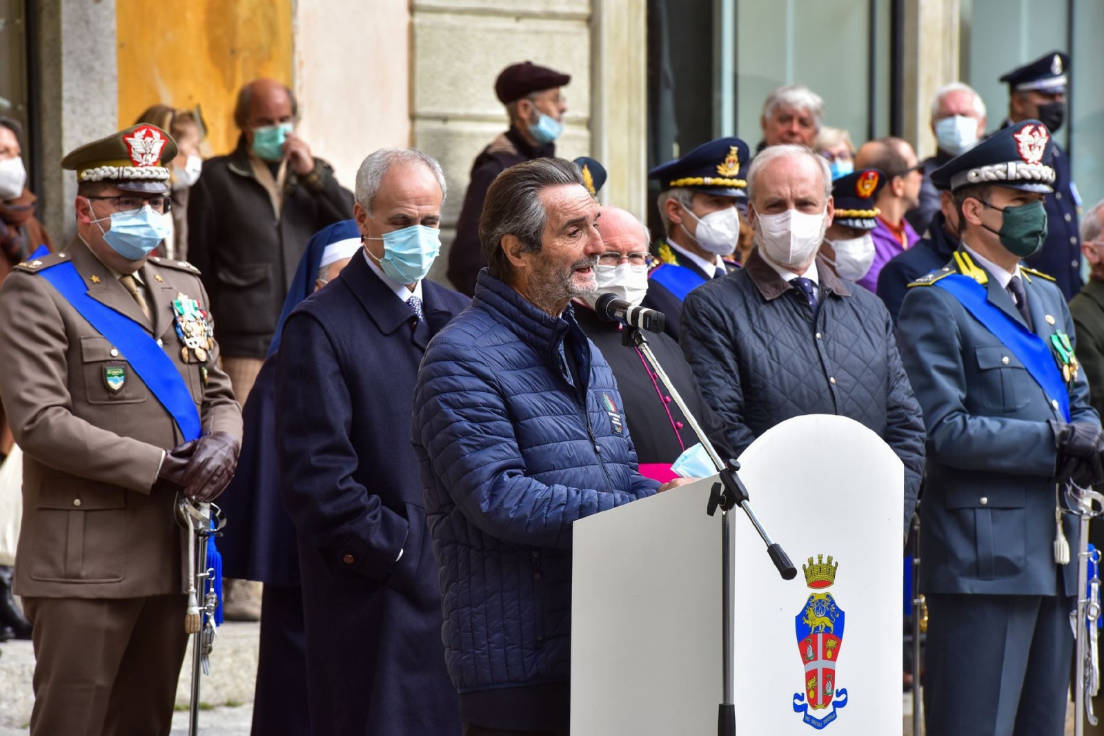 VARESE FESTA FORZE ARMATE 4 NOVEMBRE 2021 NELLA FOTO FONTANA