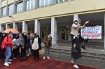 VARESE MANIFESTAZIONE DEGLI STUDENTI DEL LICEO MANZONI
