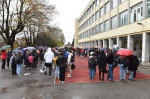 VARESE MANIFESTAZIONE DEGLI STUDENTI DEL LICEO MANZONI
