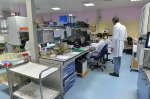 VARESE PROF. FABRIZIO MAGGI, DIRETTORE LABORATORIO MICROBIOLOGIA OSPEDALE DI CIRCOLO E VARIE LABORATORI E TECNICI AL LAVORO