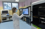 VARESE PROF. FABRIZIO MAGGI, DIRETTORE LABORATORIO MICROBIOLOGIA OSPEDALE DI CIRCOLO E VARIE LABORATORI E TECNICI AL LAVORO