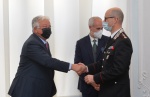 VARESE ONOREFICENZE PREFETTURA 2021. ONOREFICENZE AL MERITO DELLA REPUBBLICA NELLA FOTO AVV MARCO ASCOLI