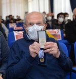 VARESE ONOREFICENZE PREFETTURA 2021. MEDAGLIE DÕONORE NELLA FOTO CARLO CAMPAGNOLO