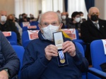 VARESE ONOREFICENZE PREFETTURA 2021. MEDAGLIE DÕONORE NELLA FOTO CARLO CAMPAGNOLO