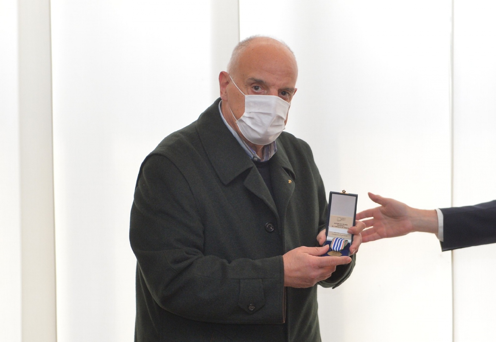 VARESE ONOREFICENZE PREFETTURA 2021. MEDAGLIE DÕONORE NELLA FOTO PER LUIGI VITELLI