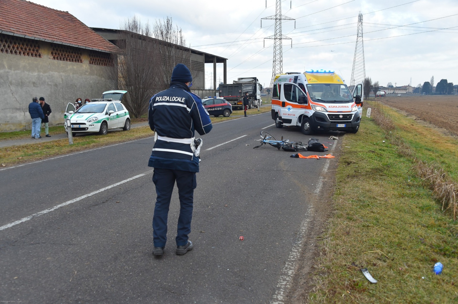 Investimento ciclista malvaglio SP 27 10 02 2022