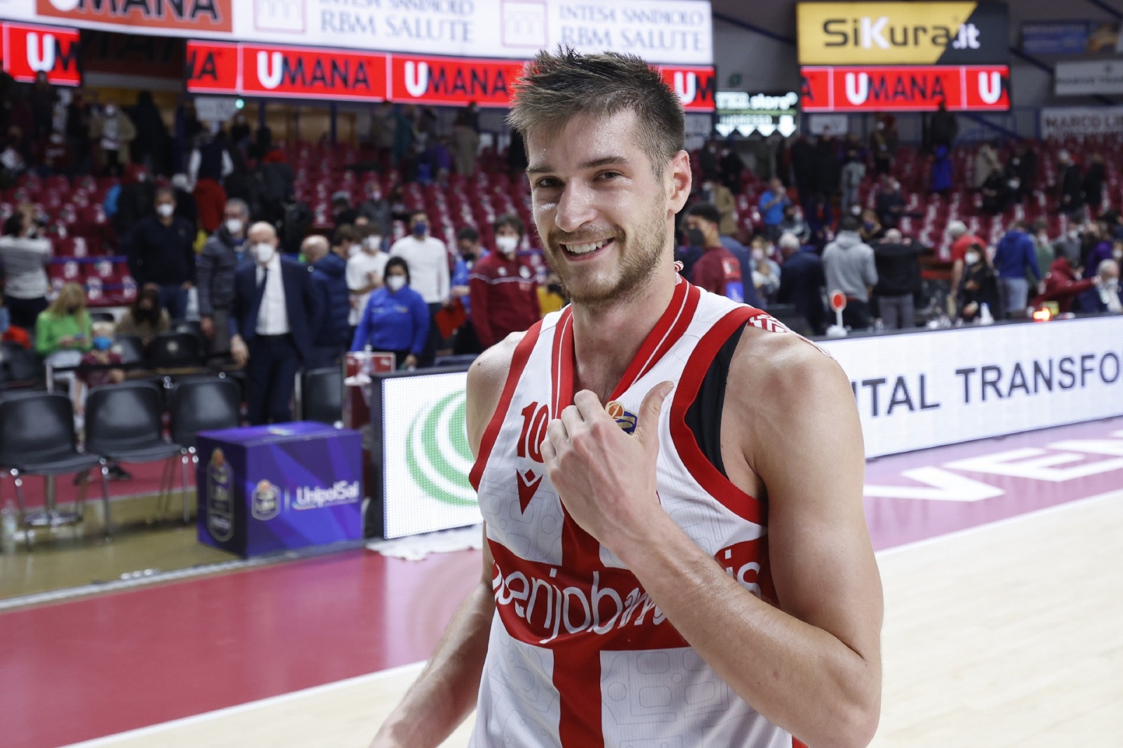Giovanni De Nicolao Umana Reyer Venezia vs OpenJobMetis Varese Lega Basket Serie A 2021/2022 Venezia, 13/02/2022 Foto A. Gilardi/Ag. Ciamillo Castoria