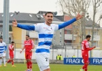 BUSTO ARSIZIO PRO PATRIA GIANA ERMINIO NELLA FOTO PIU SUO TERZO GOL