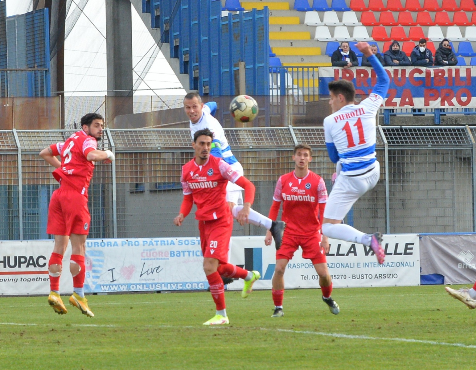 BUSTO ARSIZIO PRO PATRIA GIANA ERMINIO NELLA FOTO PIEROZZI