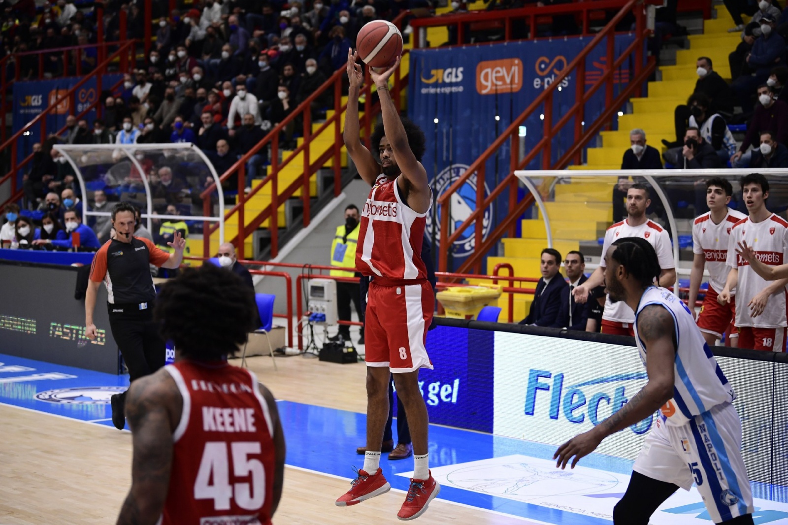 Woldetensae Andriu Tomas Gevi Napoli - Openjobmetis Varese UnipolSai Legabasket Serie A 2021/2022 Napoli, 14/03/2022 Foto G. Masi / Ciamillo-Castoria