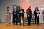 LUINO PREMIO CHIARA ALLA CARRIERA 2022 A CORRADO AUGIAS AL TEATRO SOCIALE CON BAMBI LAZZATI, ROMANO OLDRINI E SINDACO ENRICO BIANCHI