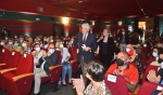 LUINO PREMIO CHIARA ALLA CARRIERA 2022 A CORRADO AUGIAS AL TEATRO SOCIALE CON BAMBI LAZZATI, ROMANO OLDRINI E SINDACO ENRICO BIANCHI