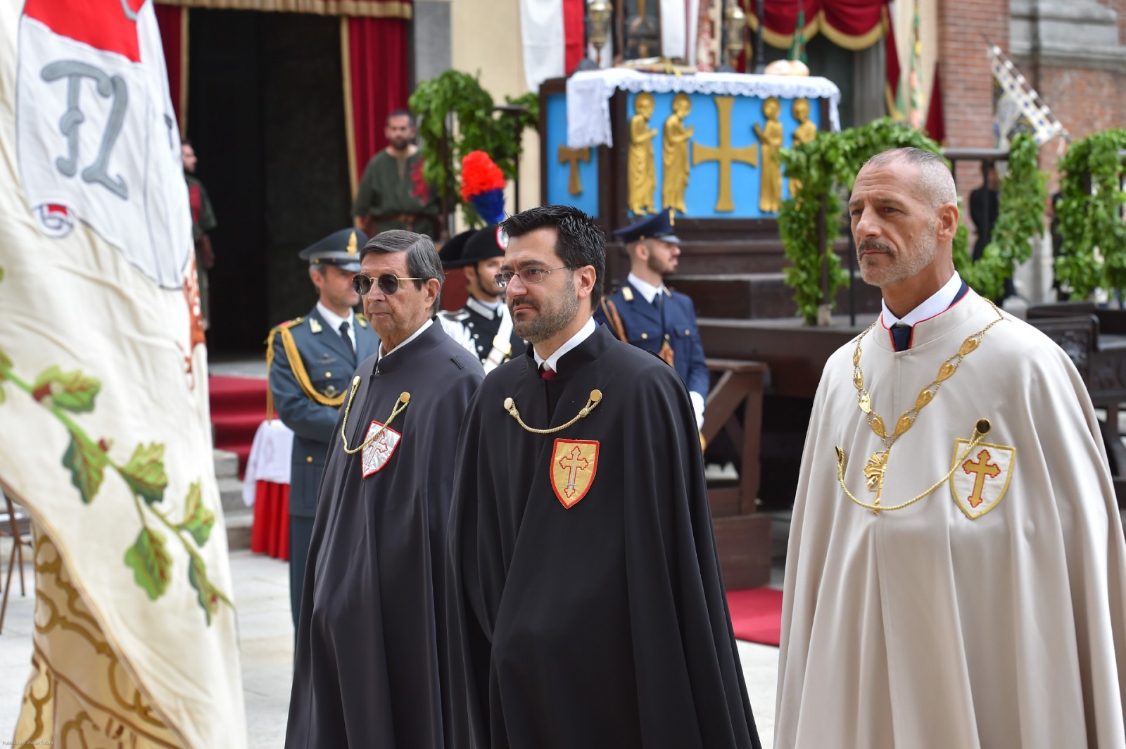 Legnano palio santa messa - I supremi magistrati